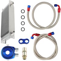 lkühler 19 Reihen AN10 Anschluss Kit Universal Zusatz Kühlung Extern Oil Cooler von Unbranded