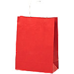 Papiertüte Gewundener Griff 320 x 120 x 410 mm 15,7 L Rot 200 Stück Papiertüte Gewundener Griff 320 x 120 x 410 mm 15,7 L Rot 200 Stück von Unbranded