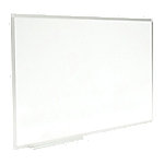 Whiteboard Weiß 45 x 60 mm Aluminiumrahmen von Unbranded