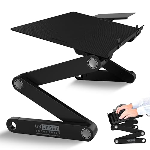 Uncaged Ergonomics WorkEZ Keyboard Tray and Mouse Pad - Black-P schwarz Uncaged Ergonomics WorkEZ Keyboard Tray and Mouse Pad - Black-P schwarz von Uncaged Ergonomics
