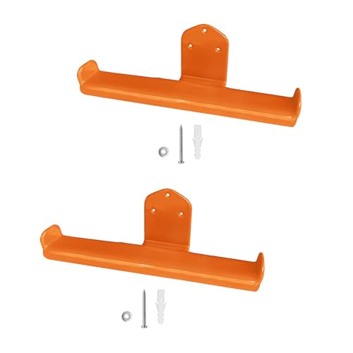 1/2pcs Rucksackblattblätterbleiderkleiderkleider Rack Sprühemontage Rackhalter Wand Garage Organisation Aufbewahrung Blattgebläse von UncleS