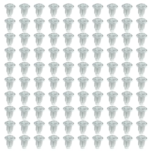 100 Pcs Tischmöbel Eingebettete Stoßstange Kissen Schutzkissen Schrauben Loch Stecker Silikon Schranktür Kissen Tischmöbel Eingebettet von UncleS
