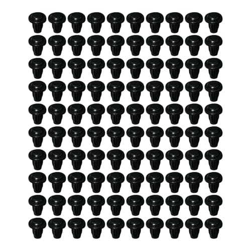 100 Pcs Tischmöbel Eingebettete Stoßstange Kissen Schutzkissen Schrauben Loch Stecker Silikon Schranktür Kissen Tischmöbel Eingebettet von UncleS