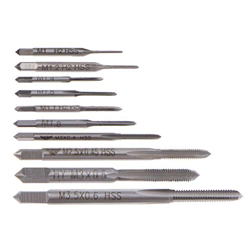 10pcs M1 Bis M3.5 Handy Set HSS Gewinde Kabel Tapt Taps Werkzeuge Set Mechaniker von UncleS