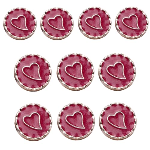 10pcs Nähen Basteln Button Runden Metall Mit Loch Für Bastelmantelkleidung Dekoration Stricken Schneiderholz Holz 10pcs Nähen Basteln Button Runden Metall Mit Loch Für Bastelmantelkleidung Dekoration Stricken Schneiderholz Holz von UncleS