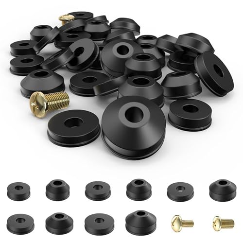 116 PCS Leckefixe Gummi Waschmaschinen Flache Und Abgeschrägte Wasserhahn Ersatzkits Versiegelungsdichtungen Einfach Zu Verwendende Leckfixierung 116 PCS Leckefixe Gummi Waschmaschinen Flache Und Abgeschrägte Wasserhahn Ersatzkits Versiegelungsdichtungen Einfach Zu Verwendende Leckfixierung von UncleS