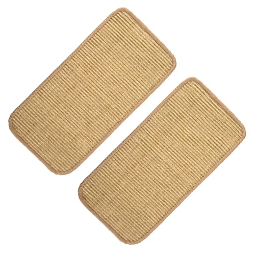 2-teiliges Sisalbrett-Set für Katzen Wandsticker Kletterbaum mit strukturierten Oberflächen zum Anlocken von Kätzchen Katzen Matte von UncleS