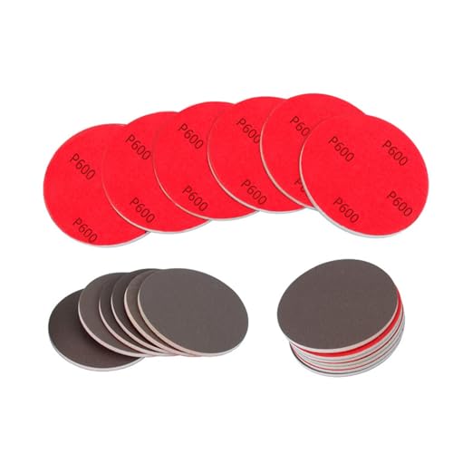 20 Pack Runde Schleifpolster Für Effiziente Oberflächen Glätten Und Polieren Von Holzmetallscheibenschwämmen Set Holzbearbeitungswerkzeug von UncleS