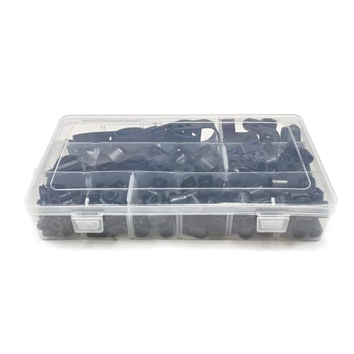 200pcs Essentielle Kabelklemmen Nylonclip 200pcs Schwarzhalter Für Einen Sicheren Drahtschwarzhalter Für Sichere Drahtabnehmbar Abnehmbar von UncleS