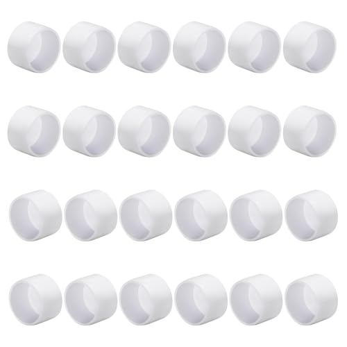 24pcs Praktische PVC Endkappen Tragbares Zubehör Für 3/4 Zoll 1/4 2 Rohre Sch40 Rohrabdeckungen PVC Rohrendkappen 24pcs Praktische PVC Endkappen Tragbares Zubehör Für 3/4 Zoll 1/4 2 Rohre Sch40 Rohrabdeckungen PVC Rohrendkappen von UncleS