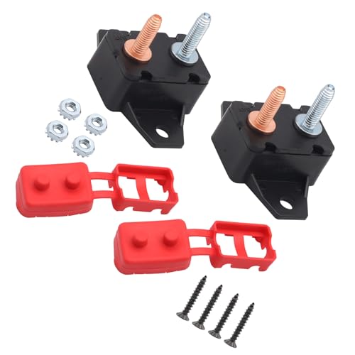 2pieces 50amp Auto Reset Überstromschützer 17 5 Mm Bolzenabstand Für 6-28-V Systeme Fixed Flügelmontage Design Red Shath Für Meeres/Fahrzeug 2pieces 50amp Auto Reset Überstromschützer 17 5 Mm Bolzenabstand Für 6-28-V Systeme Fixed Flügelmontage Design Red Shath Für Meeres/Fahrzeug von UncleS