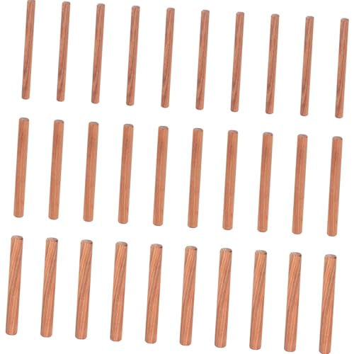 30pcs 8/10/12mm Holzdübel Möbelanpassungskanalstift Hartholz Gerilligte Stecker Möbel 30pcs 8/10/12mm Holzdübel Möbelanpassungskanalstift Hartholz Gerilligte Stecker Möbel von UncleS
