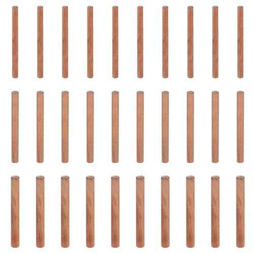 30pcs Runde Holzstab Holzbearbeitung Dübel Handwerkstifte Stangen 8/10/12mm Möbelanpassungsstift Einfach Zu Verwenden Holzdübel 30pcs Runde Holzstab Holzbearbeitung Dübel Handwerkstifte Stangen 8/10/12mm Möbelanpassungsstift Einfach Zu Verwenden Holzdübel von UncleS