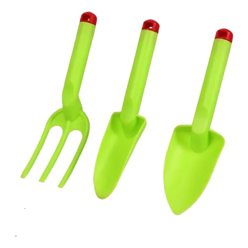 3PCS Kids Sand Play Tools Mit Schaufeln Und Gabel Strand Spielzeugplastikgartengarten Ausgrabungswerkzeuge Für Sicherheit Und Portabilität Kinderstrandschaufel Spielzeug von UncleS