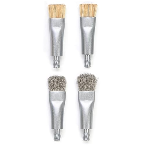 4 Piece Antistatic Stahldraht Und Borstenpinsel Ersatzköpfe Für Die Wartung Von Motherboards Und IC Klebstürmer Elektronischer Wartungsbürste von UncleS