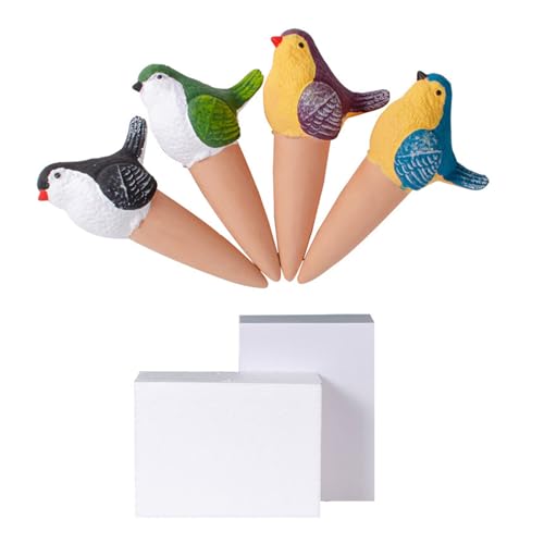 4 x Bewässerungsspikes, Elstern, Keramik-Bewässerungsstäbe, Geräte, Urlaubsstecker für Innen- und Außengeräte 4 x Bewässerungsspikes, Elstern, Keramik-Bewässerungsstäbe, Geräte, Urlaubsstecker für Innen- und Außengeräte von UncleS