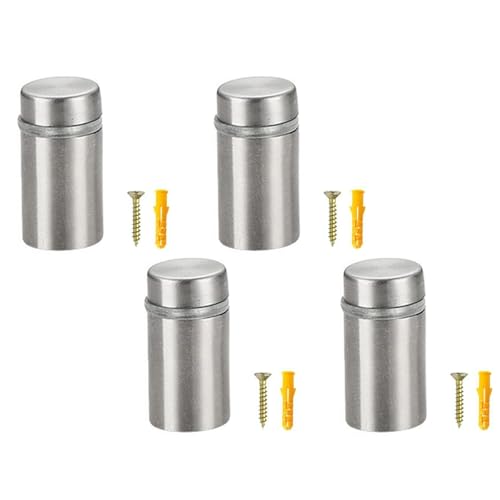 4pieces Multipurpose Robuste Edelstahlglashalter Für Einfache Installion Wandmontage Designs Dekoratives Spiegel Set Bequem von UncleS