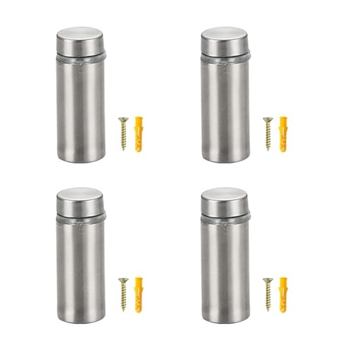 4pieces Multipurpose Robuste Edelstahlglashalter Für Einfache Installion Wandmontage Designs Dekoratives Spiegel Set Bequem von UncleS