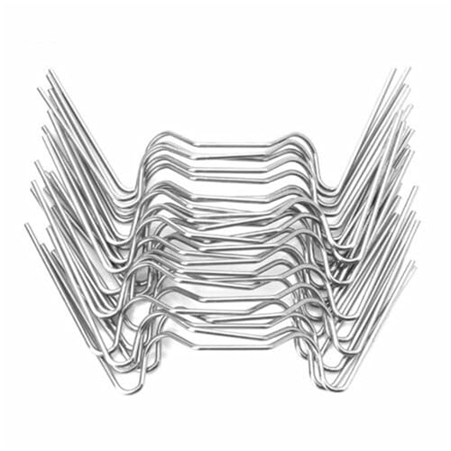 50 Stück Edelstahl Gewächshäuser Glasclip Federklemme Rostbeständig Halter für einfache Installation und Glasstabilität Gewächshäuser Zubehör von UncleS