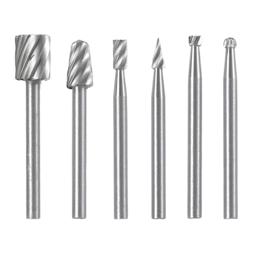 6pcs HSS Routing Router Schleifbits Burr Für Rotary Tool Neue Werkzeuge Männer Garage von UncleS