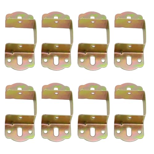 8pcs Bettrahmenstabilisatoren Klammern Scharniere Rahmenhalter Einfache Installationen Für Sichere Und Stabile Schlafumgebung Matratze Stabilisatoren 8pcs Bettrahmenstabilisatoren Klammern Scharniere Rahmenhalter Einfache Installationen Für Sichere Und Stabile Schlafumgebung Matratze Stabilisatoren von UncleS
