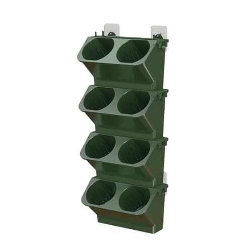 8pcs Easy Maintenances Wandmontaged Planter Pflanztöpfe Für Blüten Und Sukkulenten Mit Hochabsorbierenden Baumwollseilen Hydroponischer Pflanzenhalter von UncleS