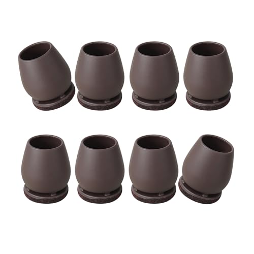 8pcs Stoßdämpfungsstuhl Beinabdeckungen Kappen Mit Filzpolsterstuhl Beinbodenschutz Für Hartholzbodenhalle Dauerreduzierungsmöglichkeitenpolster 8pcs Stoßdämpfungsstuhl Beinabdeckungen Kappen Mit Filzpolsterstuhl Beinbodenschutz Für Hartholzbodenhalle Dauerreduzierungsmöglichkeitenpolster von UncleS