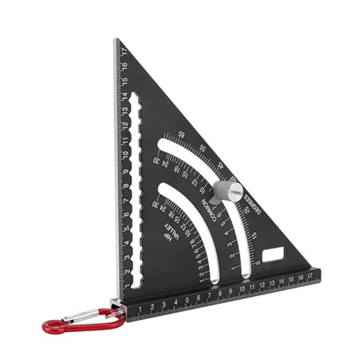 Aluminium Rafter Square Carpenter Carpentry Framing 7 Zoll von UncleS