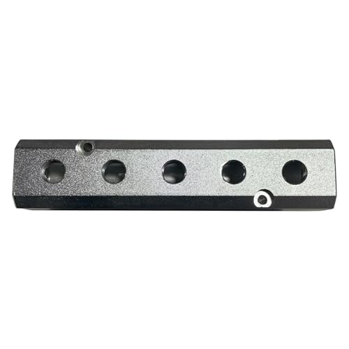 Aluminiumflüssigkeitsverteiler Pneumatik Verteiler Luftverteilungen Gasluftverteilungsscheibe Für Industrieingenieure Korrosionsbeständiges von UncleS