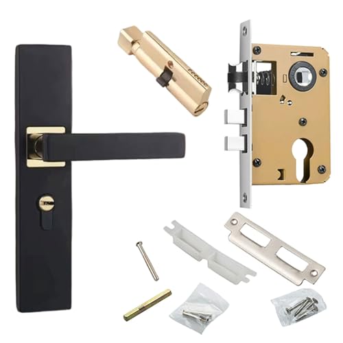 Antitheft Türschloss Edelstahl Raumeingangsgriff Mit Und Wichtige Sicherheitshebel Sicherheitshebel Schloss Easy Installation Installation von UncleS