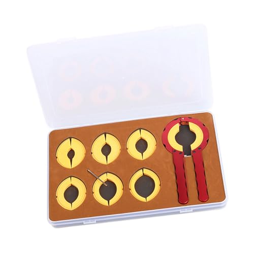 Beobachten Sie Begrenzungsringe Opener Removers Gla Beams Protective Deckungsabdeckung Entfernen Werkzeugschlüsselgriffe Reparatur Plastikuhr von UncleS