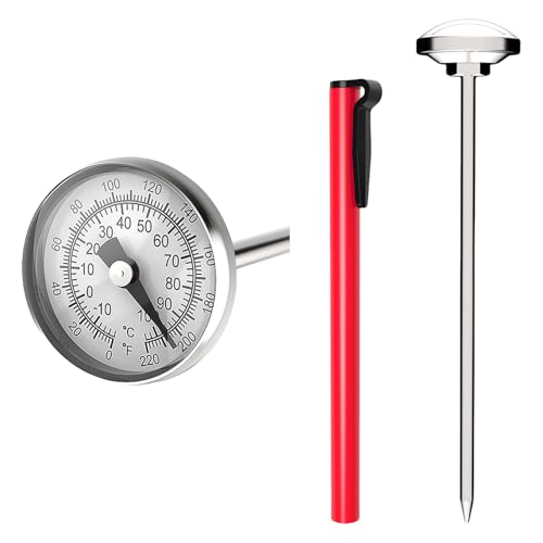 Bimetallische Lebensmitteltemperaturmessgeräte Multifunktionssonden Designs Für Genaue Messwerte Outdoor BBQ & Kitchen Verwenden Sie Home Cook Koch von UncleS