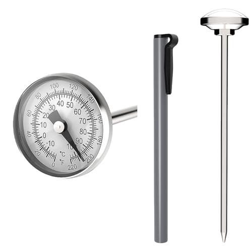Bimetallische Lebensmitteltemperaturmessgeräte Multifunktionssonden Designs Für Genaue Messwerte Outdoor BBQ & Kitchen Verwenden Sie Home Cook Koch von UncleS