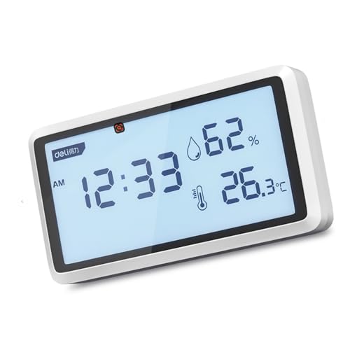 Desktop Temperatur Luftfeuchtigkeitsmessmessmesser Mit Zeitanzeige Thermometer Hygrometer Für Hauszimmer Büro Hohe Präzisions Thermometer Desktop Temperatur Luftfeuchtigkeitsmessmessmesser Mit Zeitanzeige Thermometer Hygrometer Für Hauszimmer Büro Hohe Präzisions Thermometer von UncleS