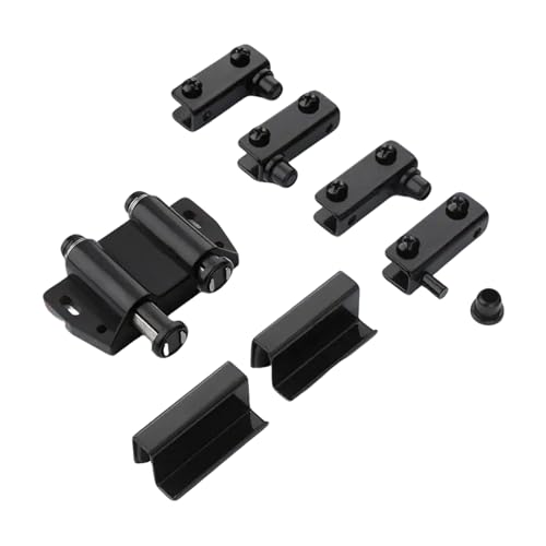 Doppelkopf Magnetische Fänge Verschluss Glas Tür Scharnierklemme Badezimmerschrankfänge Hardware Leicht Zu Installieren Glastür Scharnierklamm von UncleS