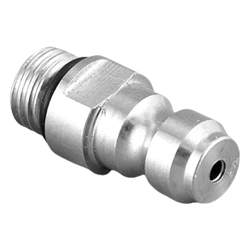 Edelstahl 8mm Schnellanschluss Aufblasbare Männliche Anschlüsse Zylinderlufteingänge Düse M8x1 Gewinde Prüfventile Kompressorzubehör von UncleS