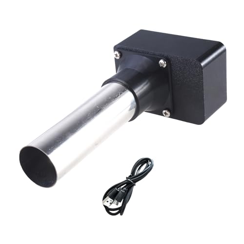 Effizienter Elektrischer Grillgebläse Schnellfeuer Starter Luftgebläse Handheld Grilllüfter Für Holzkohlegrills Und Lagerfeuer Edelstahldüse von UncleS