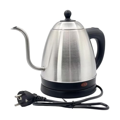 Ergonomisches Wärmeretention Schwanenhals Kaffeekessel Temperaturregelung 1.2L Kapazität Kaffeemaschine Brauwerkzeug Professioneller Edelstahl Schwanenhals Kessel von UncleS