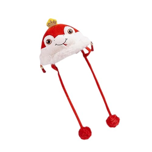 Feiertagsthemen Haustierhut Schlangejahr Pelzige Pompons Für Hund Und Katzen Wärme Chinesische Neue Fotografie Requisiten Kopfbedeckung Der Schlange Feiertagsthemen Haustierhut Schlangejahr Pelzige Pompons Für Hund Und Katzen Wärme Chinesische Neue Fotografie Requisiten Kopfbedeckung Der Schlange von UncleS