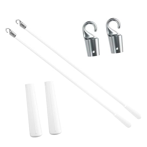Fiberglas Jalousien Neigungsstabersatzteile Mit Haken & Handle Verstellbarer Neigungsstab Einfach Für Den Vertikalen Vertikalen Öffner Mit Haken Und Grip von UncleS