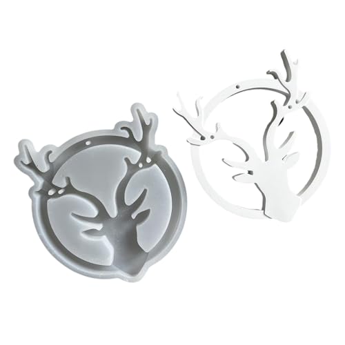Flexible Silikonform Für Elchhirschform Pendellefell Weihnachtsbaumbehänge Dekoration Schimmel Schmuck Schmuck Makingzubehör Hängen Ornament Schimmel Flexible Silikonform Für Elchhirschform Pendellefell Weihnachtsbaumbehänge Dekoration Schimmel Schmuck Schmuck Makingzubehör Hängen Ornament Schimmel von UncleS