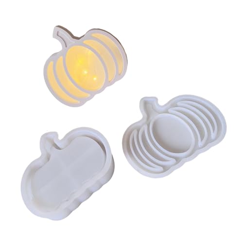 Halloween Kürbisse Silikonkerzenform Backwerkzeug Für Epoxidharz Kerzenfeier Dekoration Nachtlicht Silikonform von UncleS