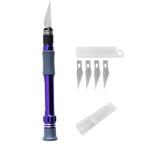 Handwerk Cutter Aluminium Rod Grip Hobby Mit 5pcs Ersatzschnitzstift Zum Modellieren Von Schnitzereien Handwerkskleider von UncleS