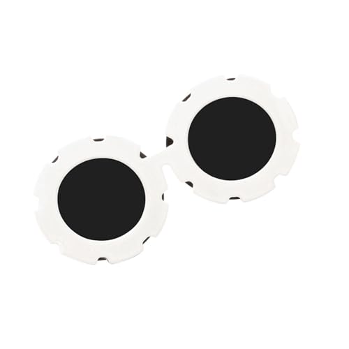 Haustier-Sonnenbrille mit rundem Rahmen, UV400, Schutzbrille, bequeme Brille für aktive Hunde, Spaziergänge im Freien, Wandern, Brille Haustier-Sonnenbrille mit rundem Rahmen, UV400, Schutzbrille, bequeme Brille für aktive Hunde, Spaziergänge im Freien, Wandern, Brille von UncleS