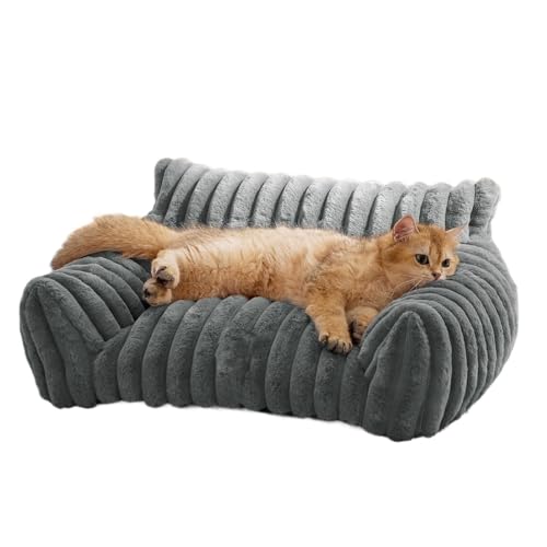 Haustierbettnest Für Hunde Und Katzen Hund Sofa Pelzige Luxuriöse Couch Kissen Mehrere Farben Katzen Und Möbel von UncleS