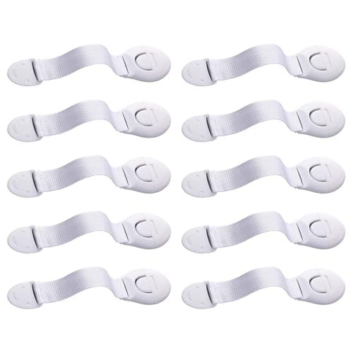 Kleinkind Sicherheitsgurte Für Schränke Und Geräte 10 Pack Babyfeste Türschubladen Küchenversorgung Geräte Leicht Kindersicherheitsschloss Kleinkind Sicherheitsgurte Für Schränke Und Geräte 10 Pack Babyfeste Türschubladen Küchenversorgung Geräte Leicht Kindersicherheitsschloss von UncleS