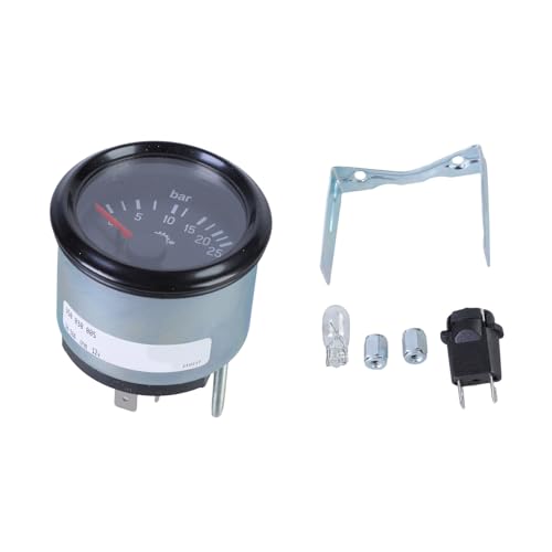 Kraftstoffegenerator Öldruckmesser 0 Bis 25 Stabiles Überwachungsinstrument 12/24 V Für Ingenieure In Verschiedenen Umgebungen Klarer Lese Druckstock Kraftstoffegenerator Öldruckmesser 0 Bis 25 Stabiles Überwachungsinstrument 12/24 V Für Ingenieure In Verschiedenen Umgebungen Klarer Lese Druckstock von UncleS
