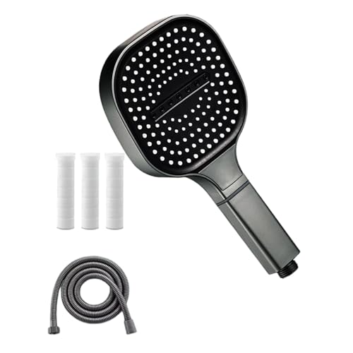 Mehrzweck 13 Cm Graues Handheld Dusch Set Badezimmerzubehör Für Heimbäder Mit Effizienten Dreifachfilter Designs Verbessert Duscherlebnis Mehrzweck 13 Cm Graues Handheld Dusch Set Badezimmerzubehör Für Heimbäder Mit Effizienten Dreifachfilter Designs Verbessert Duscherlebnis von UncleS