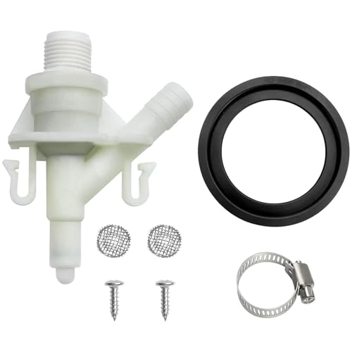Mehrzweck-Toilettenreparatur-Set für Camper, inklusive Wasserventilen und Spüldichtung für Wasserventile der Serie 300 und Dichtungsset Mehrzweck-Toilettenreparatur-Set für Camper, inklusive Wasserventilen und Spüldichtung für Wasserventile der Serie 300 und Dichtungsset von UncleS