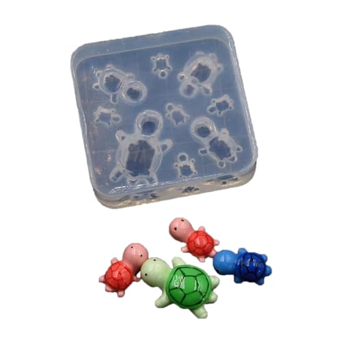Mehrzweckschildkröten Robuste Silikonform Für Handgefertigte Kerzen Und Seifen Tragbar Geschenke Und Miniaturschildkröten Hausdekoration von UncleS